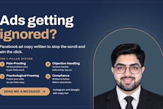 write killer facebook ad copy as your ad copywriter