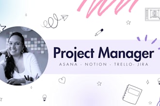 be your tech project manager and scrum master