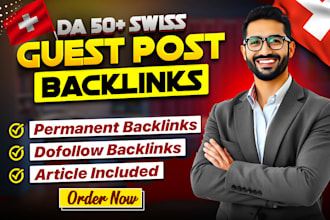 provide switzerland SEO with high da swiss dofollow contextual swiss backlinks