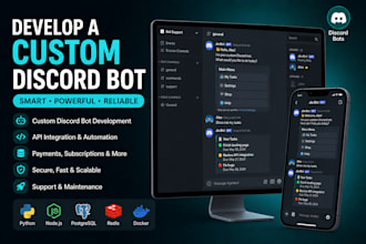 develop a custom discord bot