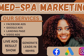 med spa marketing facialtreatment lead med spa facebook ads med spa google ads