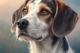 paint stunning pet portrait