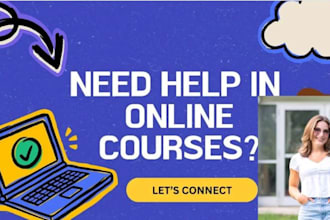 take sophia, aleks, wgu, touchstones, any online course, test on your behalf,