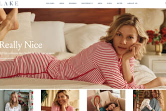 design bamboo pajamas shopify store sleepwear shapewear comfy fashion website