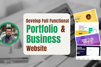 create a personal portfolio or business portfolio website