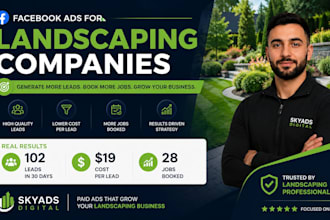 run facebook ads for landscaping companies