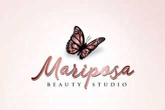 design an elegant, modern, and professional beauty logo