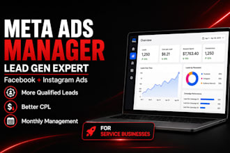 manage your meta and facebook ads for lead generation
