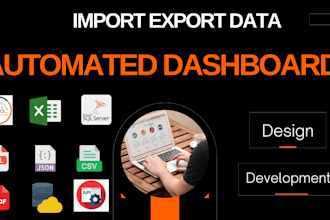 do web application development with automated data workflow