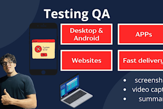 test website app and give you feedback