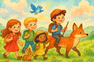 design childrens book illustrator storybook art