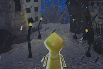 create a blender stylized 3d scene