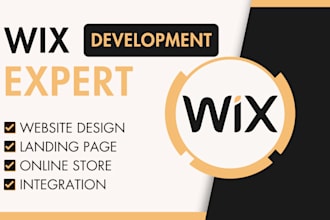 build professional wix website expert in wix website development wix studio