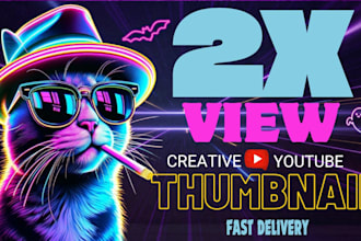 design eye catchy youtube thumbnails to boost clicks