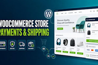 build a professional wordpress woocommerce online store