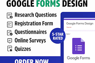 create a professional google form