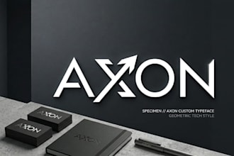 create a minimal, unique wordmark