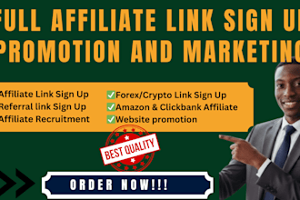 do affiliate link sign up promotion referral program and affiliate recruitment