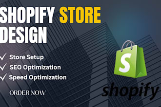 design or redesign a modern sales optimized shopify store