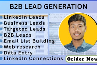 do linkedin b2b lead generation specialist targeted leads verified leads ready