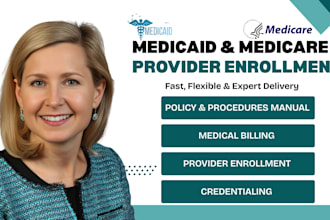 do credentialing with medicaid, medicare, and medical billing setup, home care