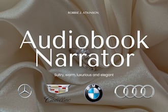 narrate an audiobook with a sultry female persona