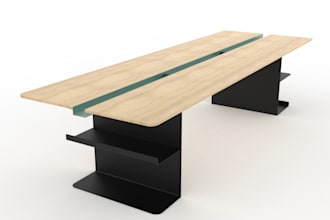3d furniture modeling and photorealistic product render