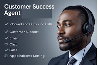 your customer service representative, customer support, virtual receptionist