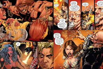 do comic book, comic illustration, comic graphic novel comic strip comic artist