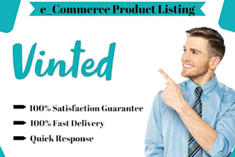 do write professional and SEO optimized vinted product listings