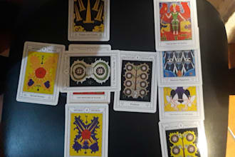 answer your questions with tarot and geomantic divination