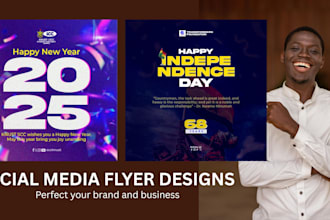 design flyers and social media design