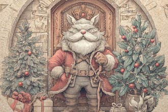 draw anime art illustration, fanart and character design for christmas gift