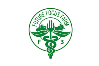 do doctor logo for his farm that ties in the concept  food