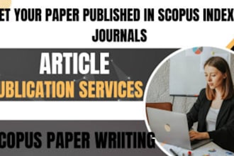 write and publish in a peer reviewed scopus and goggle scholar journal