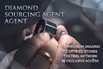 sourcing agent for lab grown diamond and jewelry