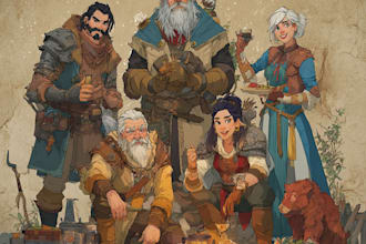 make dnd character and dnd party character
