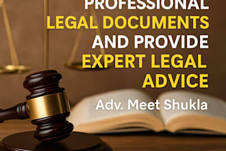 do legal drafting and legal advice