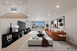 do professional virtual staging for real estate photos