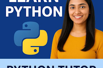 teach python from beginner with live projects