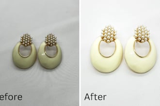 do professional jewellery photo editing and retouching