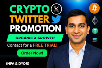 do superfast crypto twitter promotion and marketing for crypto x organic growth