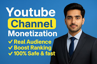 complete youtube channel monetization