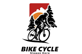 design a modern and professional cycle logo for your brand