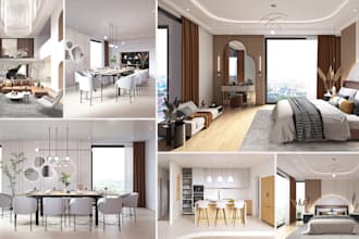 realistic virtual home renovation for your property, realtor virtual staging, 3d