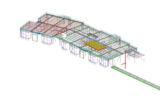 do steel detailing using tekla structure