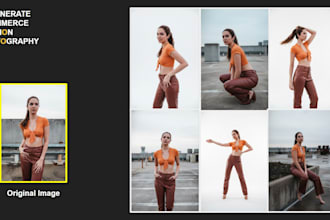 create a virtual fashion photoshoot with ai backgrounds