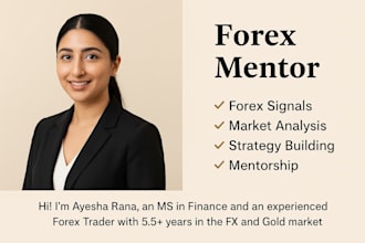 provide forex trading mentorship and market analysis