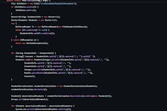 help you make java applications javafx, java swing, java programming