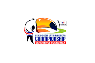 design latin american junior golf championship logo